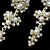 Χαμηλού Κόστους Μοδάτα Σκουλαρίκια-Σκουλαρίκι Κουμπωτά Σκουλαρίκια / Κρεμαστά Σκουλαρίκια Κοσμήματα 2pcs Απομίμηση Μαργαριταριού / Στρας / Επιχρυσωμένο Γυναικεία Ασημί