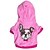 cheap Dog Clothes-Cat Dog Hoodie Cartoon Casual / Daily Winter Dog Clothes Blue Pink Costume Polar Fleece Cotton XS S M L