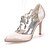 abordables Chaussures de mariée-Femme Soie Printemps / Eté / Automne Talon Aiguille Rouge / Rose / Champagne / Mariage / Soirée &amp; Evénement