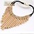 cheap Necklaces-New Arrival Fashional EXAGGERATED Metal Luxury Tassel Necklace