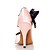 Недорогие Обувь для латиноамериканских танцев-Женская обувь - Бархатная отделка - Номера Настраиваемый (Розовый/Цвет слоновой кости) - Сальса