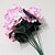 tanie Sztuczne kwiaty-6 oddziałów kwiatów hortensji