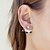 olcso Divat fülbevalók-Női Beszúrós fülbevalók Elöl is és hátul is stílusos fülbevalók Magic Back fülbevaló hölgyek Vintage minimalista stílusú Divat Fülbevaló Ékszerek Arany / Ezüst Kompatibilitás