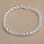 cheap Bracelets-Chain Bracelet Ladies Classic Sterling Silver Bracelet Jewelry For Christmas Gifts Wedding Party Casual Daily / Silver Plated
