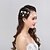 cheap Headpieces-Chiffon / Imitation Pearl / Lace Headbands / Flowers / Wreaths with 1 Wedding / Special Occasion / Casual Headpiece