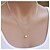 cheap Necklaces-Necklace Women&#039;s Gold Stylish Golden White Necklace Jewelry for Party Wedding Special Occasion Anniversary Birthday Party / Evening / Gift / Daily / Engagement