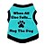 cheap Dog Clothes-Cat Dog Shirt / T-Shirt Puppy Clothes Letter &amp; Number Cosplay Dog Clothes Puppy Clothes Dog Outfits Blue Pink Green Costume for Girl and Boy Dog Cotton XS S M L