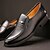 olcso Bebújós cipők férfiaknak-Férfi Formális cipők Műbőr Tavasz / Ősz Kényelmes Papucsok &amp; Balerinacipők Fekete