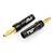 cheap Audio Cables-JSJ® DIY Banana Plug Speaker Audio Plug Copper Gold-Plated(Aperture ∅3.8mm Red+Black 2PCS)