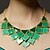 cheap Gifts &amp; Decorations-Party Green Leaves Necklaces Wedding Party Elegant Feminine Style