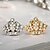 cheap Pins and Brooches-Full Diamond Brooch (1Pair) Wedding Party Elegant Feminine Style