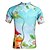 cheap Women&#039;s Cycling Clothing-JESOCYCLING Women&#039;s Short Sleeve Cycling Jersey Cartoon Bike Jersey Top Breathable Quick Dry Ultraviolet Resistant Sports 100% Polyester Road Bike Cycling Clothing Apparel / Stretchy / Back Pocket