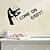 cheap Wall Stickers-Wall Stickers Wall Decals Style Come On English Words &amp; Quotes PVC Wall Stickers