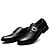 cheap Men&#039;s Slip-ons &amp; Loafers-Men&#039;s Leather Spring / Summer / Fall Comfort Loafers &amp; Slip-Ons Slip Resistant Black / Brown / Party &amp; Evening