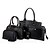 cheap Bag Sets-Women&#039;s Bags PU(Polyurethane) Tote / Shoulder Messenger Bag / Bag Set 5 Pieces Purse Set for Shopping / Casual / Formal Black / Red / Blue