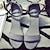 cheap Women&#039;s Sandals-Women&#039;s Shoes Stiletto Heel Open Toe Sandals Dress Black/Gray