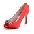 cheap Wedding Shoes-Women&#039;s Silk Spring / Summer Stiletto Heel Pink / Champagne / Ivory / Wedding / Party &amp; Evening