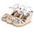 cheap Women&#039;s Sandals-Women&#039;s Shoes  Wedge Heel Wedges Sandals Office &amp; Career/Dress Blue/Pink/White