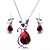 abordables Bijoux Religieux-Femme Ensemble de bijoux - Zircon Croix, Chat, Animal Mode, Large Comprendre Noir / Rouge / Bleu Pour Soirée / Quotidien / Décontracté