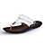 cheap Men&#039;s Sandals-Men&#039;s Sandals Comfort Shoes Slingback Sandals Athletic Casual Outdoor Leather Nappa Leather Cowhide White Black Fall Summer