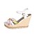 cheap Women&#039;s Sandals-Women&#039;s Shoes  Wedge Heel Wedges Sandals Office &amp; Career/Dress Blue/Pink/White