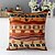 cheap Throw Pillows &amp; Covers-4 pcs Pillow Cover Rustic Square Zipper Traditional Classic