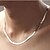 cheap Men&#039;s Necklaces-Men&#039;s Choker Necklace Fashion Sterling Silver Silver Necklace Jewelry For Wedding Party Daily Casual