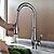 cheap Kitchen Faucets-Kitchen faucet - One Hole Chrome Pull-out / ­Pull-down Deck Mounted Contemporary Kitchen Taps / Brass / Single Handle One Hole