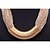 tanie שרשרת אופנתית-JQ Jewelry Chunky Punk Exaggerated Choker Necklace