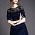 cheap Women&#039;s Dresses-Women&#039;s Blue Dress , Cute Short Sleeve