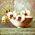 tanie Obrazy olejne-obraz olejny dekoracji abstrakcyjne kwiaty ręcznie malowane płótno rozciągnięte obramowane - zestaw 2