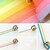 cheap Office Supplies &amp; Decorations-10PCS Popular Rainbow Washi Sticky Paper Masking Adhesive Decorative Tape Scrapbooking DIY for Decorative 10 colors