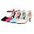 זול נעלי עקב לנשים-נשים נעליים דמוי עור אביב קיץ סתיו רצועת קרסול עקב קצר עם עבור שמלה שחור אפרסק כחול שקד