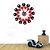 cheap Cartoon Wall Clocks-DIY 3D Cartoon Creative Wall Clock