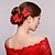 זול כיסוי ראש לחתונה-פרחים - נשים - דמוי פנינה (אקרילי