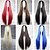Χαμηλού Κόστους Περούκες μεταμφιέσεων-Συνθετικές Περούκες Ίσιο Ίσια Ασύμμετρο κούρεμα Περούκα Μακρύ Κόκκινο Συνθετικά μαλλιά Γυναικεία Φυσική γραμμή των μαλλιών Κόκκινο
