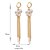 cheap Earrings-BIN BIN Women&#039;s Fashion Elegant Pearl Pendants Tassel Alloy Earrings