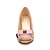 cheap Women&#039;s Heels-Women&#039;s Spring / Summer Chunky Heel Dress Party &amp; Evening Leatherette Golden / Pink / Silver / 2-3