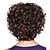 abordables perruque plus âgée-Perruque Synthétique Bouclé Bouclé Perruque Noir Cheveux Synthétiques Femme Perruque afro-américaine Noir StrongBeauty