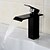 cheap Bathroom Sink Faucets-Bathroom Sink Faucet - Waterfall Oil-rubbed Bronze Vessel One Hole / Single Handle One Hole