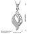 preiswerte Halsketten-Damen Sterling Silber Kubikzirkonia Strass - Kreisförmig Irregulär Weiß Modische Halsketten Für Hochzeit Party Besondere Anlässe