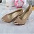 cheap Women&#039;s Heels-Women&#039;s Glitter / Leatherette Spring / Summer Kitten Heel Metallic Toe Black / Golden / Dress / Casual / Dress
