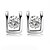 preiswerte Ohrringe-Damen Kristall Ohrstecker Simple Style Zirkonia Diamantimitate Ohrringe Schmuck Rotgold / Silber Für
