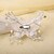cheap Headpieces-Crystal / Acrylic / Fabric Tiaras / Barrette with 1 Wedding / Special Occasion / Party / Evening Headpiece