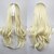 abordables Perruques Synthétiques Sans Bonnet-Perruque Synthétique Ondulé Style Sans bonnet Perruque Blond Blonde Cheveux Synthétiques Femme Blond Perruque Perruque Naturelle