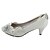 billige Højhælede sko til kvinder-Hvid - Dame - Bryllup Sko - Bryllup - høje hæle - Hæle
