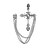 tanie Spinki i broszki-broszka krzyżowa (1szt) ovaljewelry frędzle / crossover / bohemia elegancki styl