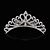 cheap Headpieces-Fashion Vintage Carbonneau Vintage Rhinestone/Crystal/Diamomd Pearls Wedding Hair Cown Accessiors For Flower Girls