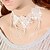 cheap Necklaces-Women&#039;s Chain Necklace Fashion Tulle Necklace Jewelry For Wedding Special Occasion Birthday Gift Daily Engagement