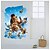 cheap Wall Stickers-3D Wall Stickers Wall Decals, Ice Age Stickers